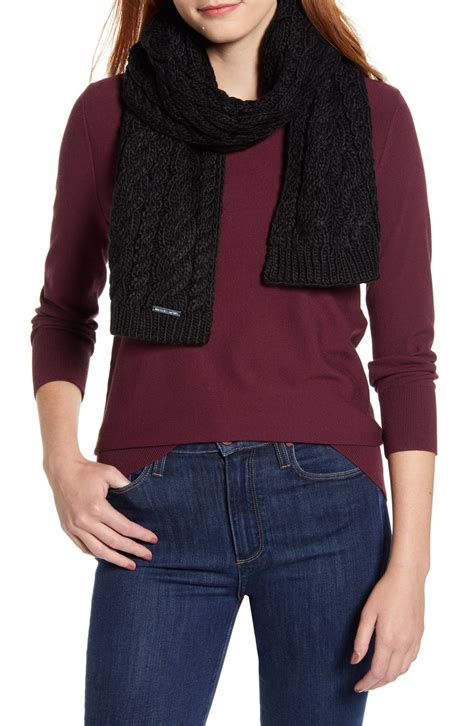 michael kors cable knit scarf|Michael Kors scarf sale.